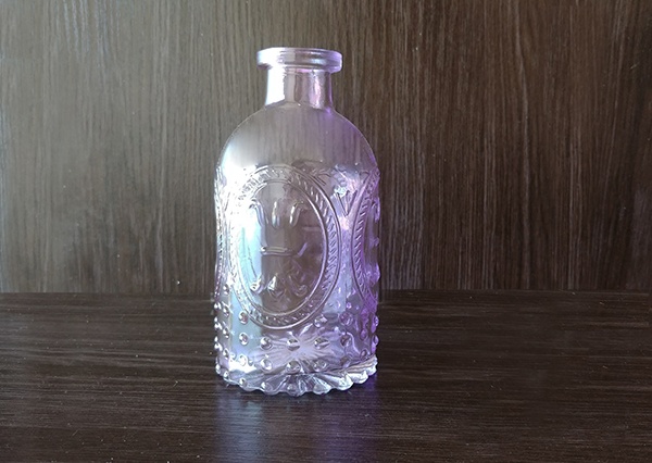 Glass – Bottle Small Pink 2