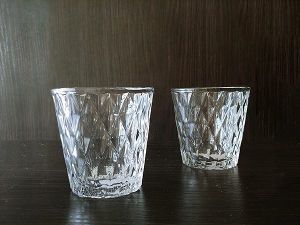 Glass – Votive Pattern Small Clear